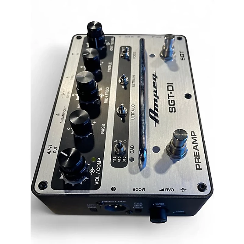Used Ampeg SGT-DI Bass Effect Pedal