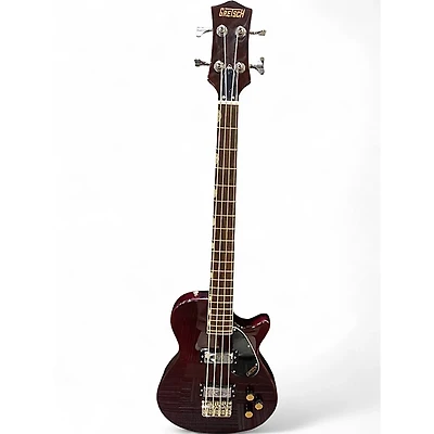 Used Gretsch Guitars STREAMLINER JET CLUB BASS WINE RED Electric Bass Guitar