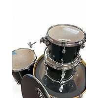 Used 1990s Mapex 6 Piece Meridian Green Drum Kit Emerald Green Drum Kit