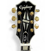 Used Epiphone Les Paul Custom Alpine White Solid Body Electric Guitar