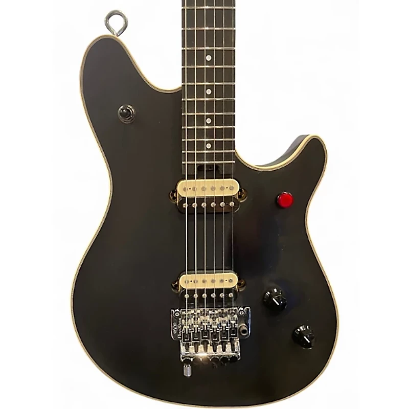 Used EVH Wolfgang USA Edward Van Halen Signature Stealth Black Solid Body Electric Guitar