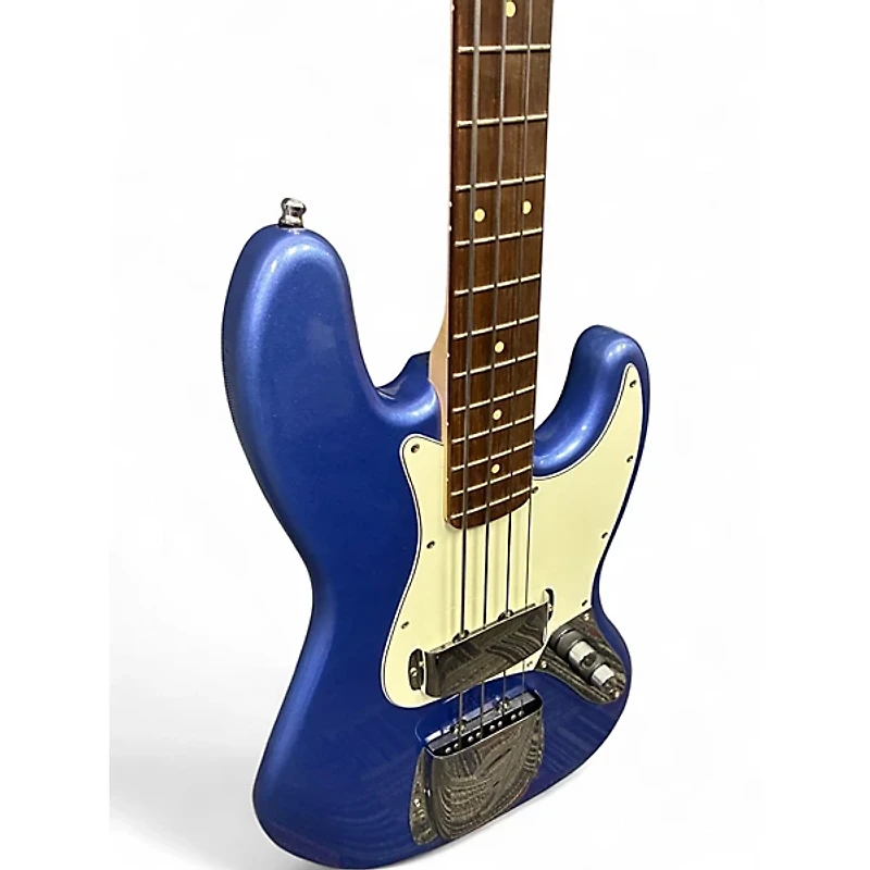 Used Squier Contemporary Jazz Bass OCEAN BLUE METALLIC Electric Bass Guitar