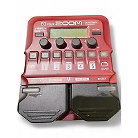 Used Zoom B1 FOUR Effect Processor