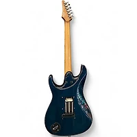 Used Ibanez AZ24P1QM Deep Ocean Blonde Solid Body Electric Guitar