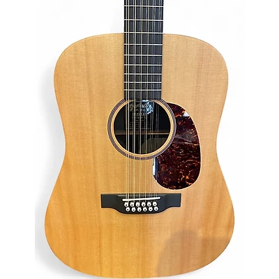 Used Martin D12X1AE Natural 12 String Acoustic Electric Guitar