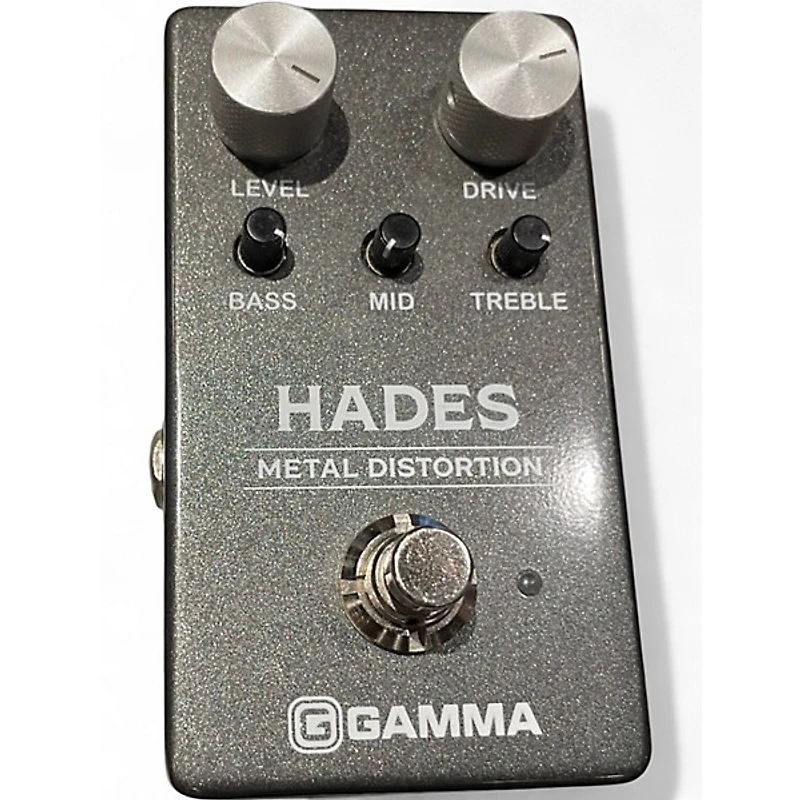 Used GAMMA HADES METAL DISTORTION Effect Pedal
