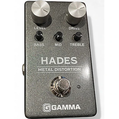 Used GAMMA HADES METAL DISTORTION Effect Pedal