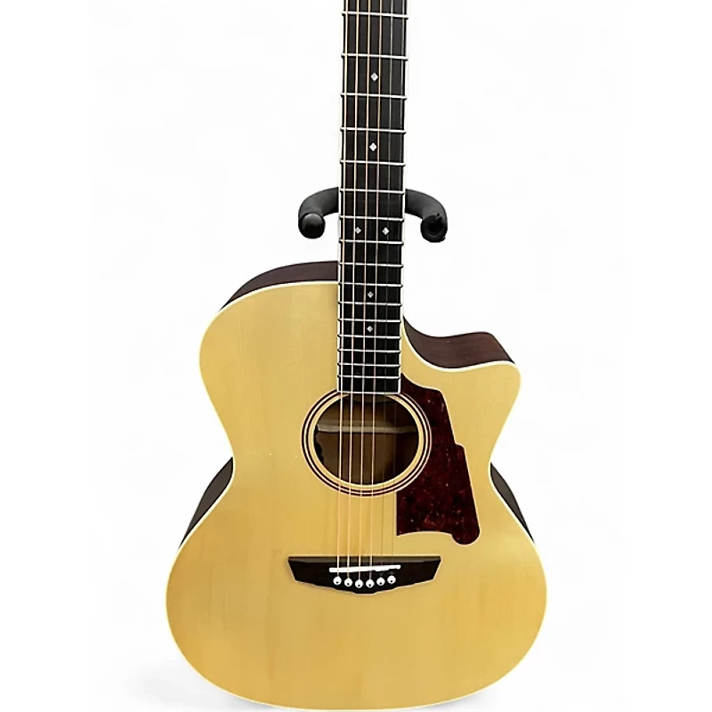 Used D'Angelico Premier Series Natural Solid Body Electric Guitar