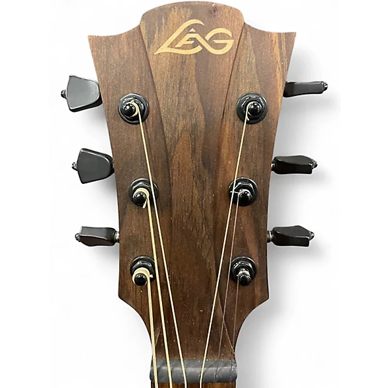 Used Lag Guitars Tramontane T88DCE Natural Acoustic Electric Guitar