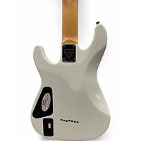Used Schecter Guitar Research Demon 7 String White Solid Body Electric Guitar