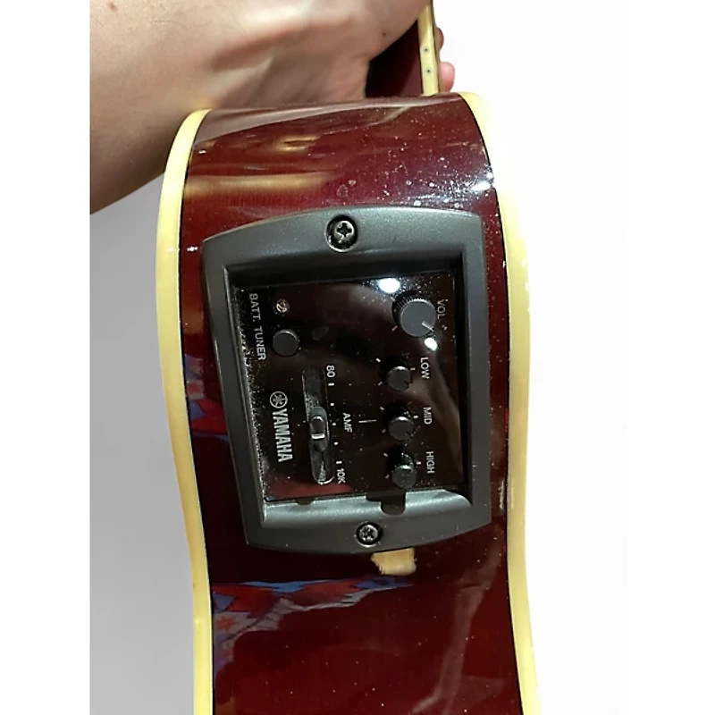 Used Yamaha APX500II natural Acoustic Electric Guitar