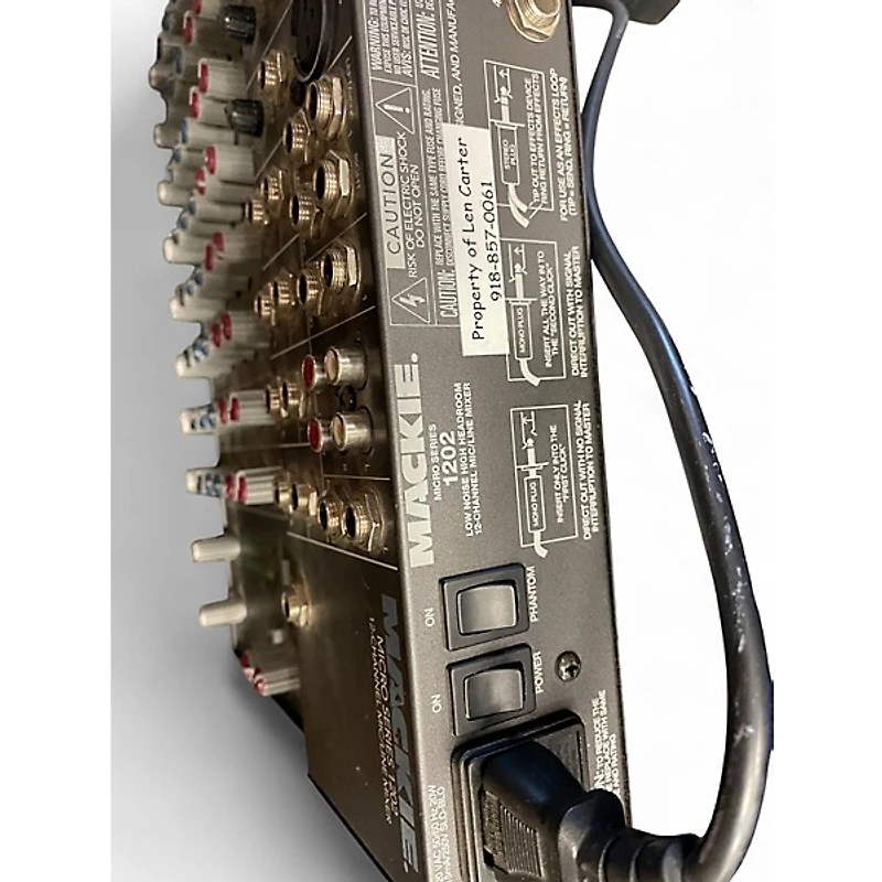 Used Mackie MICRO SERIES 1202 Unpowered Mixer