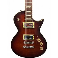 Used ESP LTD EC256FM Dark Brown Sunburst Solid Body Electric Guitar