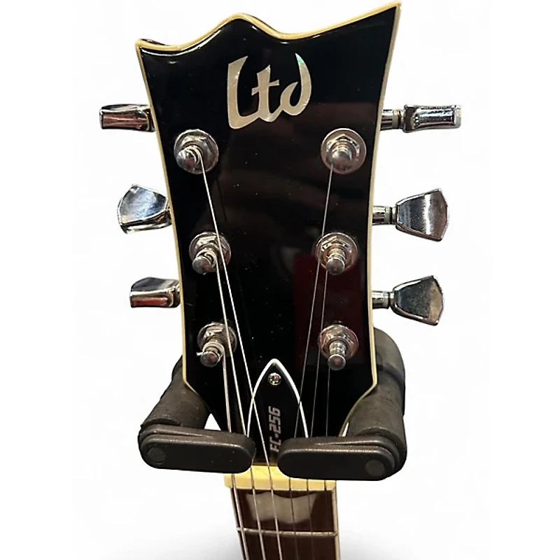 Used ESP LTD EC256FM Dark Brown Sunburst Solid Body Electric Guitar