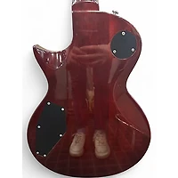 Used ESP LTD EC256FM Dark Brown Sunburst Solid Body Electric Guitar