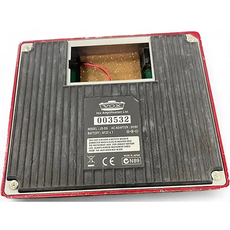 Used VOX JSDS Joe Satriani Satchurator Distortion Effect Pedal