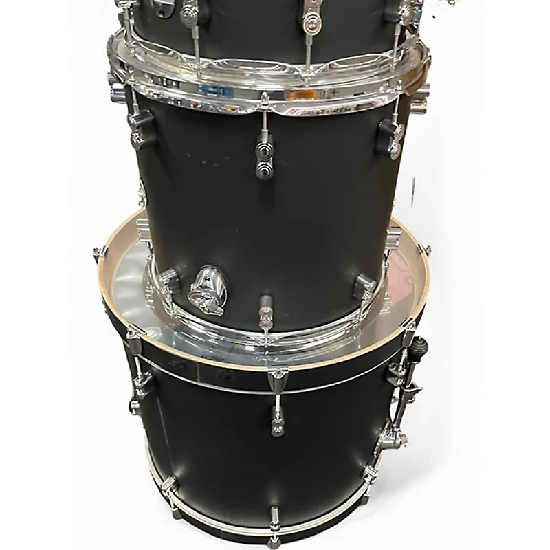 Used PDP by DW 5 Piece Concept Series Satin Black Drum Kit