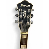 Used Ibanez AF71F Black Hollow Body Electric Guitar