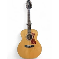 Used Guild Gad Series F-1512 Natural 12 String Acoustic Guitar