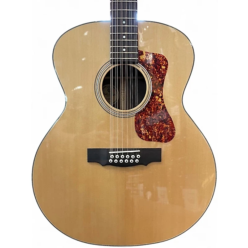 Used Guild Gad Series F-1512 Natural 12 String Acoustic Guitar