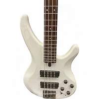 Used Yamaha TRBX304 White Electric Bass Guitar