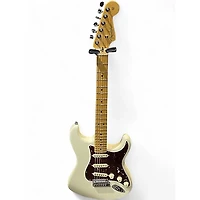 Used Fender American Professional II Stratocaster Pearl White Solid Body Electric Guitar