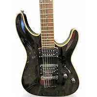 Used Schecter Guitar Research Blackjack C1 Black Solid Body Electric Guitar