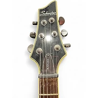 Used Schecter Guitar Research Blackjack C1 Black Solid Body Electric Guitar