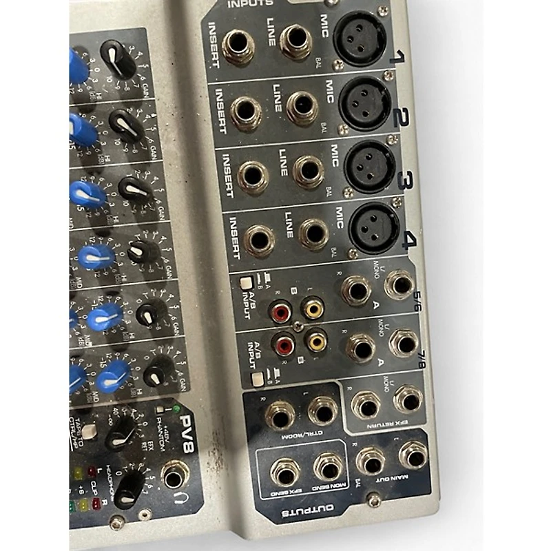 Used Peavey PV8 Powered Mixer