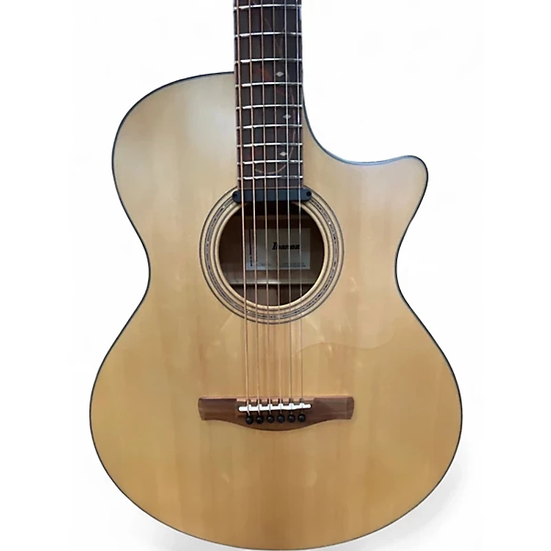 Used Ibanez AE275BT Natural Acoustic Electric Guitar