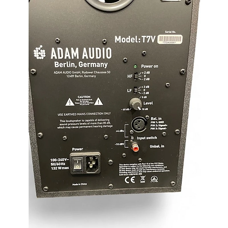 Used ADAM Audio T7V Powered Monitor