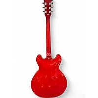 Used Firefly FF338 Red Hollow Body Electric Guitar