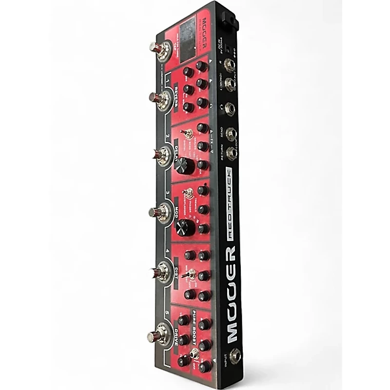 Used Mooer red truck Effect Processor
