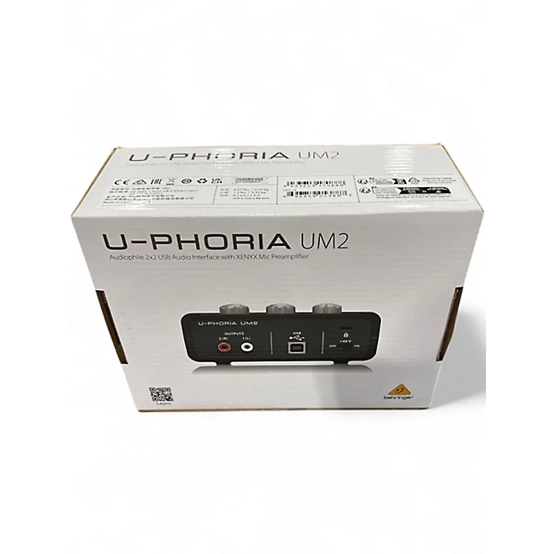 Used Behringer U-Phoria UM2 Audio Interface
