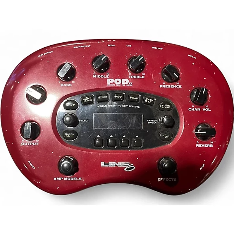 Used Line 6 Pod XT Amp Modeler Effect Processor