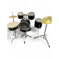 Used Yamaha 5 Piece Rydeen Black Drum Kit