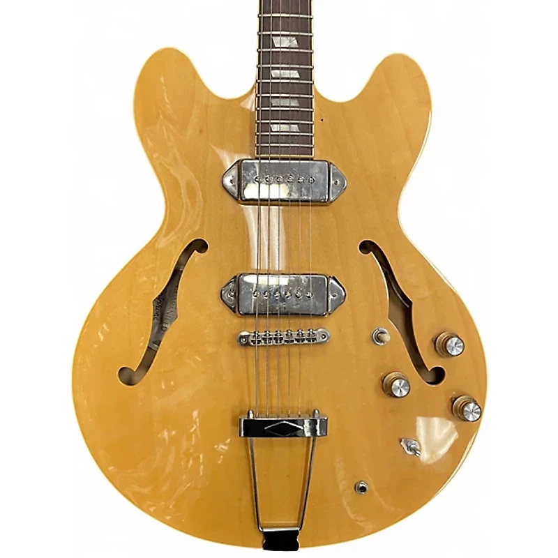 Used Epiphone Elitist 1965 Casino Natural Hollow Body Electric Guitar