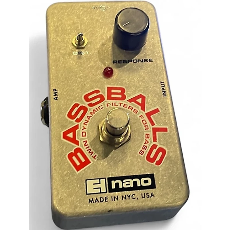 Used Electro-Harmonix Nano Bassballs Bass Effect Pedal