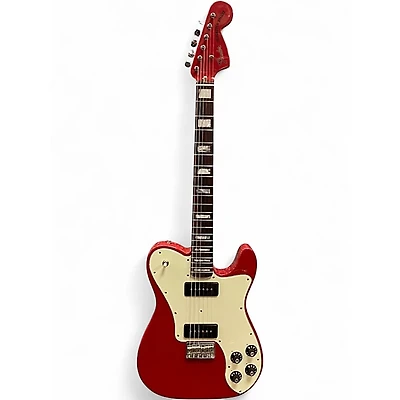 Used Fender Chris Shiflett Cleaver Telecaster Deluxe Dakota Red Solid Body Electric Guitar