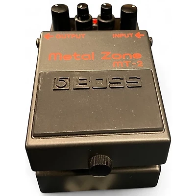 Used BOSS MT2 Metal Zone Distortion Effect Pedal