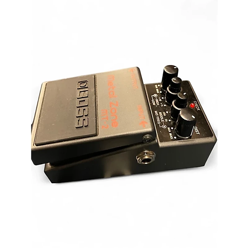 Used BOSS MT2 Metal Zone Distortion Effect Pedal