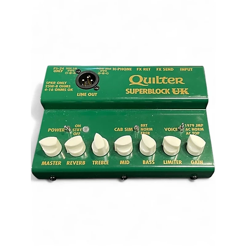 Used Quilter Labs Superblock UK Solid State Guitar Amp Head