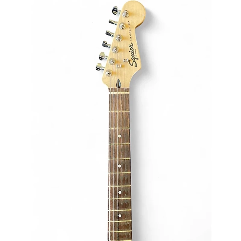 Used Squier Standard Stratocaster Pink Solid Body Electric Guitar