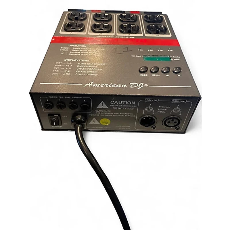 Used American DJ DP-DMX-20L Lighting Controller