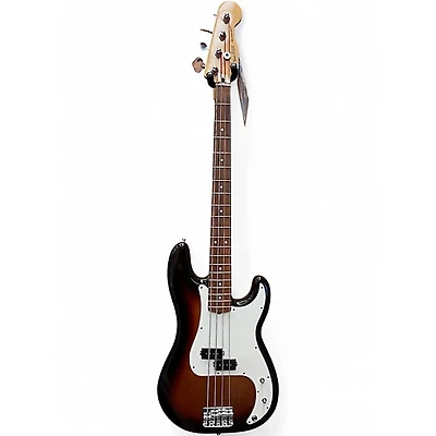 Used Fender Player Precision Bass Sunburst Electric Bass Guitar