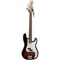 Used Fender Player Precision Bass Sunburst Electric Bass Guitar