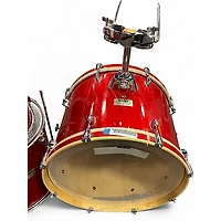 Used Mapex 5 Piece v series red Drum Kit