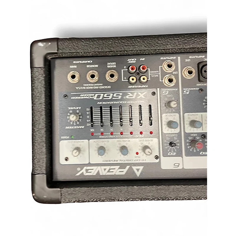 Used Peavey XR560 Powered Mixer