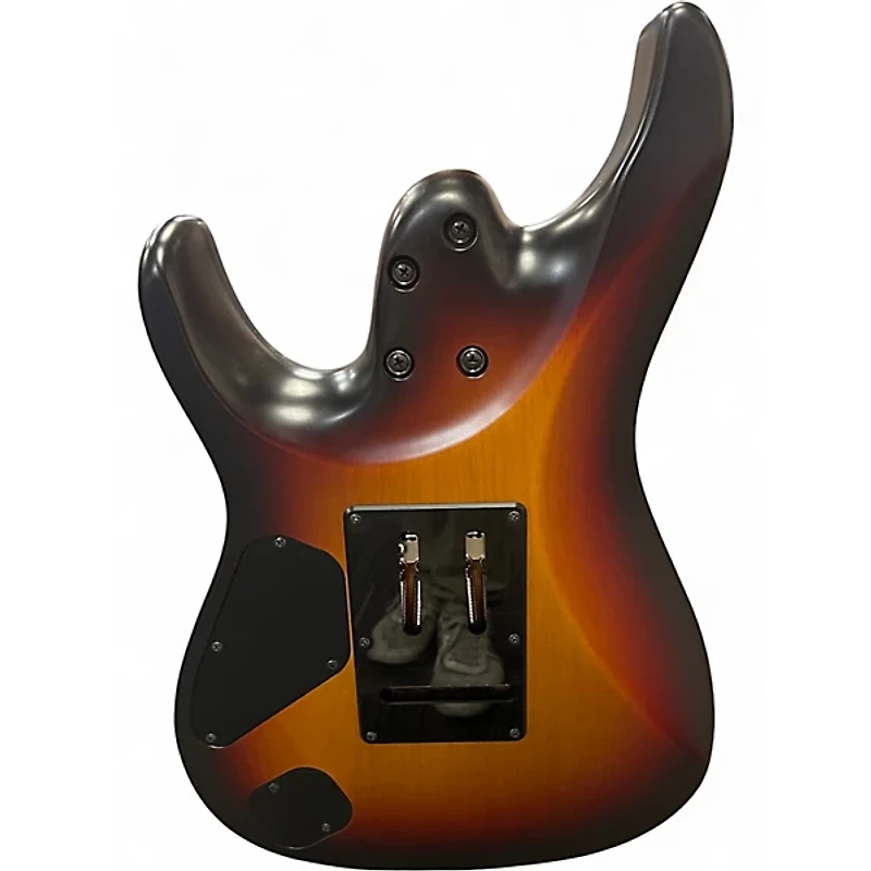 Used Ibanez Prestige AZ24027 7-String Tri Fade Burst Flat Solid Body Electric Guitar