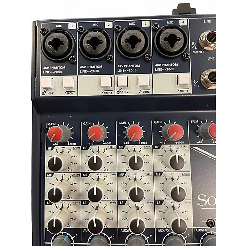 Used Soundcraft notepad-12fx Powered Mixer